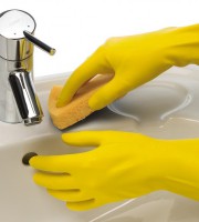 Half Hand Kitchen Gloves one Pair: