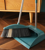 Folding Broom Dustpan Set