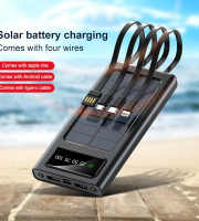 Solar Power Bank 20000mAh External Battery for any Mobile Phone Fast Charger Portable Outdoor Powerbank