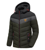 Casual Warm Thick Waterproof Jacket Army-04