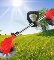 Electric Lawn Mower 21V Cordless Grass Trimmer