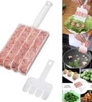 Creative Kitchen Meatball Mold Meat Ball Scoop with Cutting Spade Ball Maker, None-Stick Meatball Maker