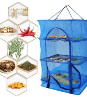 Foldable 4 layer Multifunctional Food Drying Case (Medium Size 16X16 inch's)